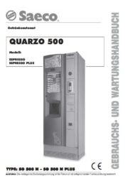 Front Saeco Quarzo 500